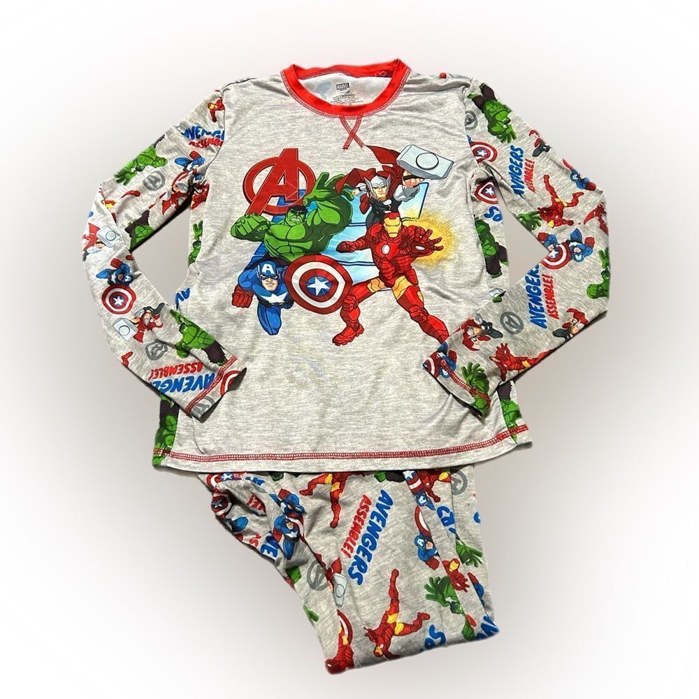 Boys Marvel Cuddl Duds Base Layer Shirt and Pants Set